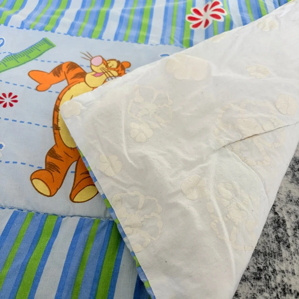 Disney Winnie the Pooh Spanish‎ Crib Comforter Baby 30x40